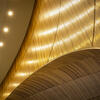 The architecture inside Charles Library.